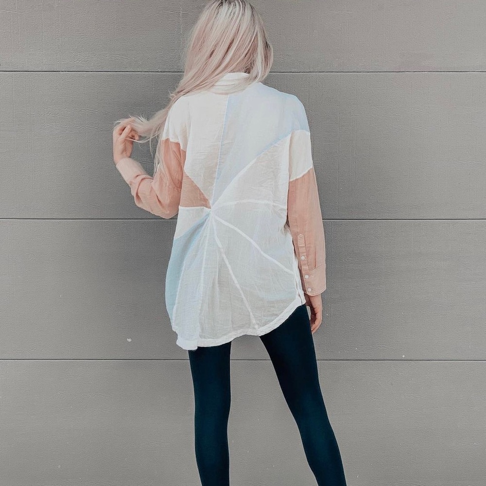 Free people long blouse - size S